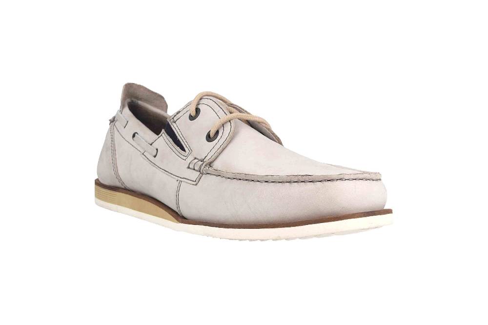 Fretz Men Messi Mokassin In Übergrößen Grau 8140.6761-79 Große Herrenschuhe