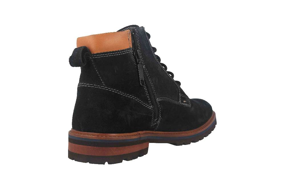 Fretz Men Milano Boots In Übergrößen Blau 6330.9719-1 Große Herrenschuhe