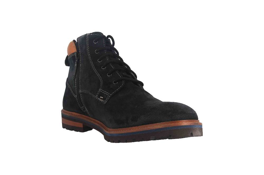 Fretz Men Milano Boots In Übergrößen Blau 6330.9719-1 Große Herrenschuhe