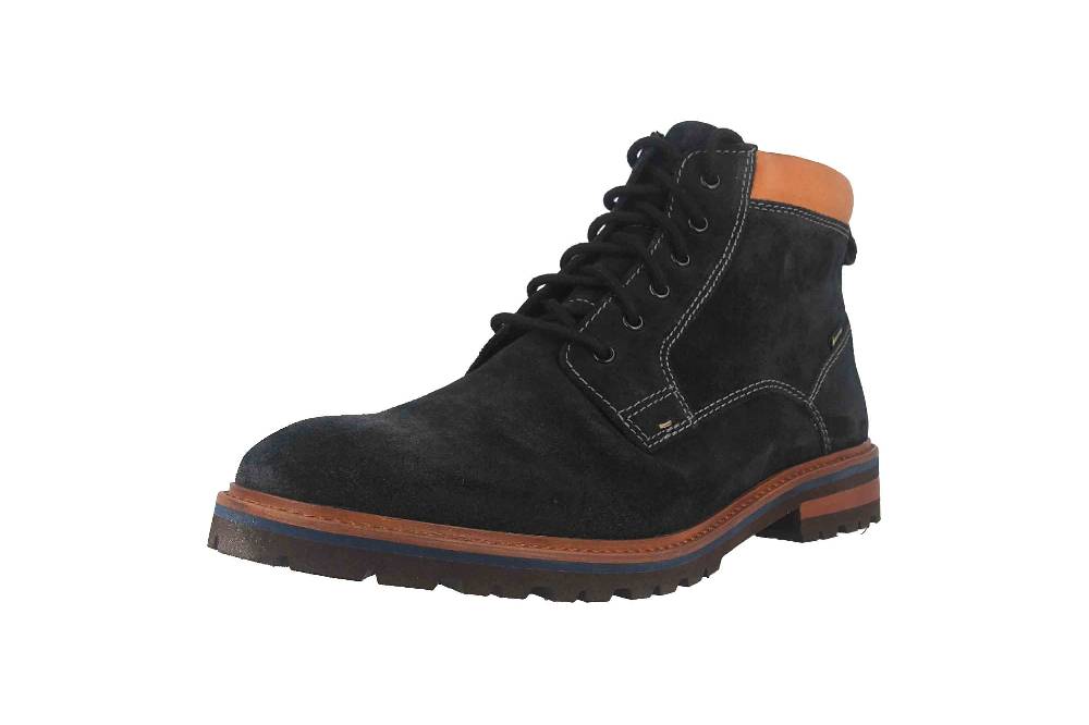 Fretz Men Milano Boots In Übergrößen Blau 6330.9719-1 Große Herrenschuhe