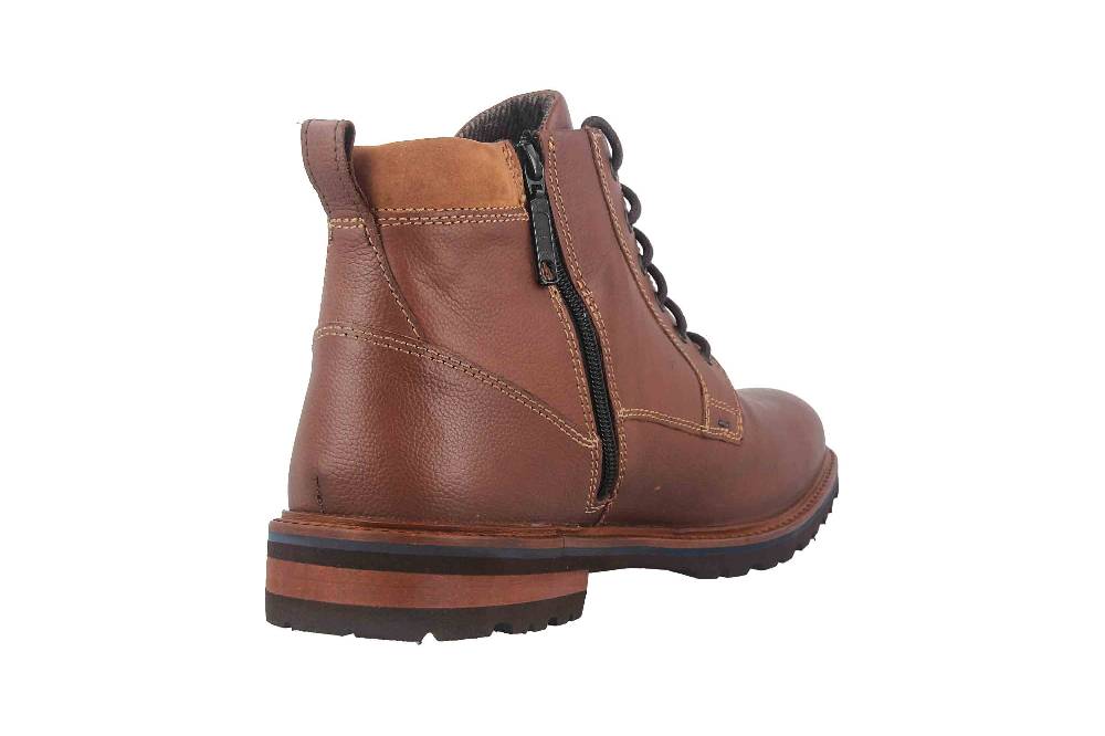 Fretz Men Milano Boots In Übergrößen Braun 6330.9712-12 Große Herrenschuhe