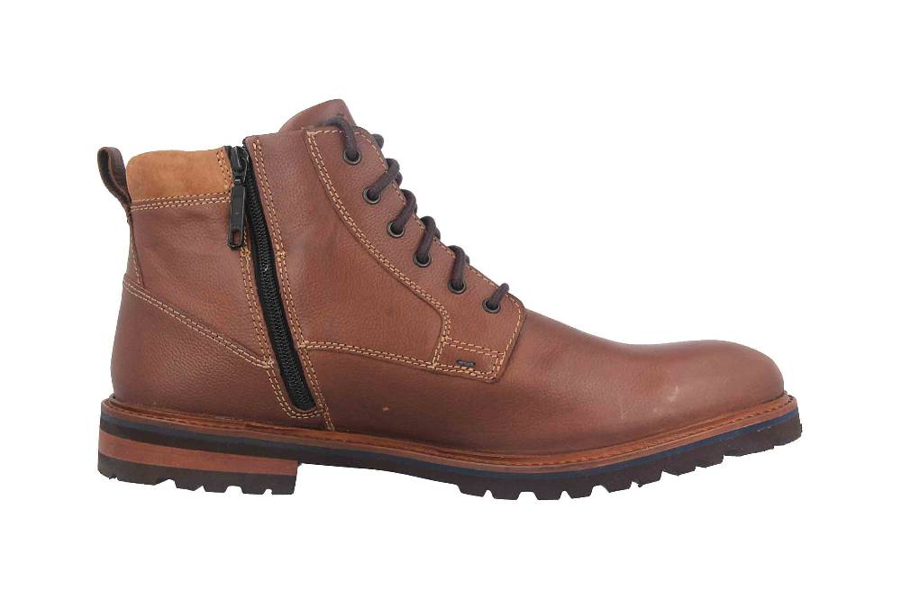 Fretz Men Milano Boots In Übergrößen Braun 6330.9712-12 Große Herrenschuhe