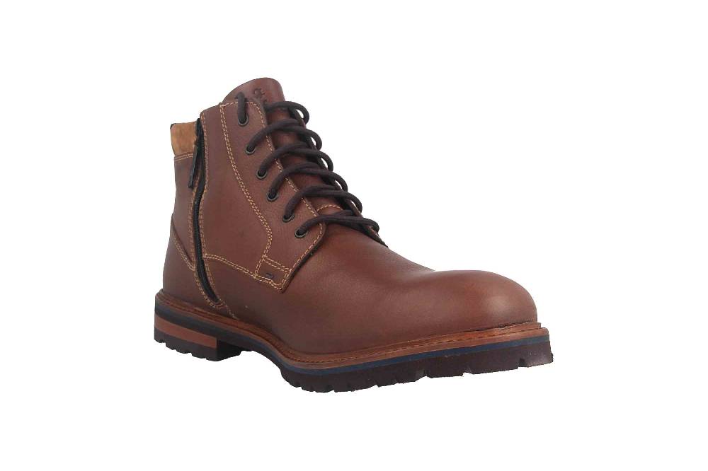 Fretz Men Milano Boots In Übergrößen Braun 6330.9712-12 Große Herrenschuhe