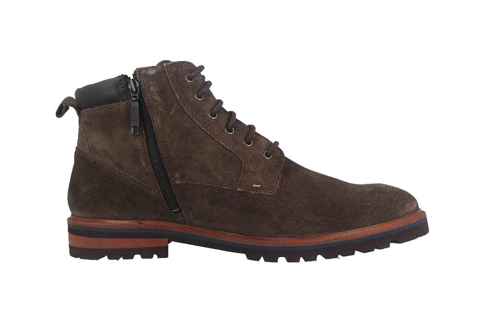 Fretz Men Milano Boots In Übergrößen Braun 6330.9719-59 Große Herrenschuhe