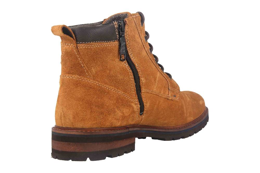 Fretz Men Milano Boots In Übergrößen Braun 6330.9719-89 Große Herrenschuhe