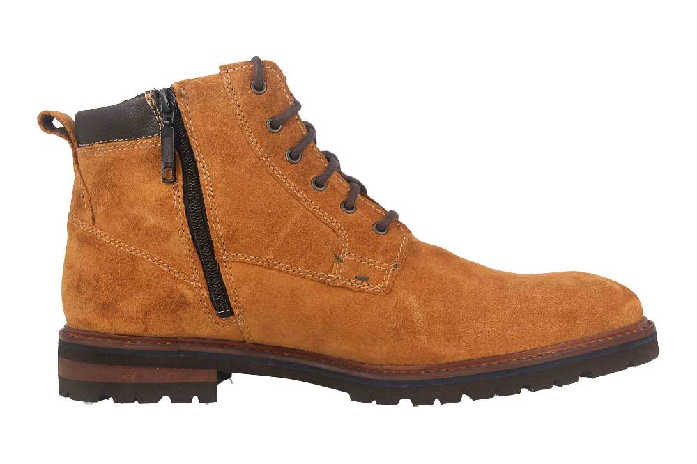 Fretz Men Milano Boots In Übergrößen Braun 6330.9719-89 Große Herrenschuhe