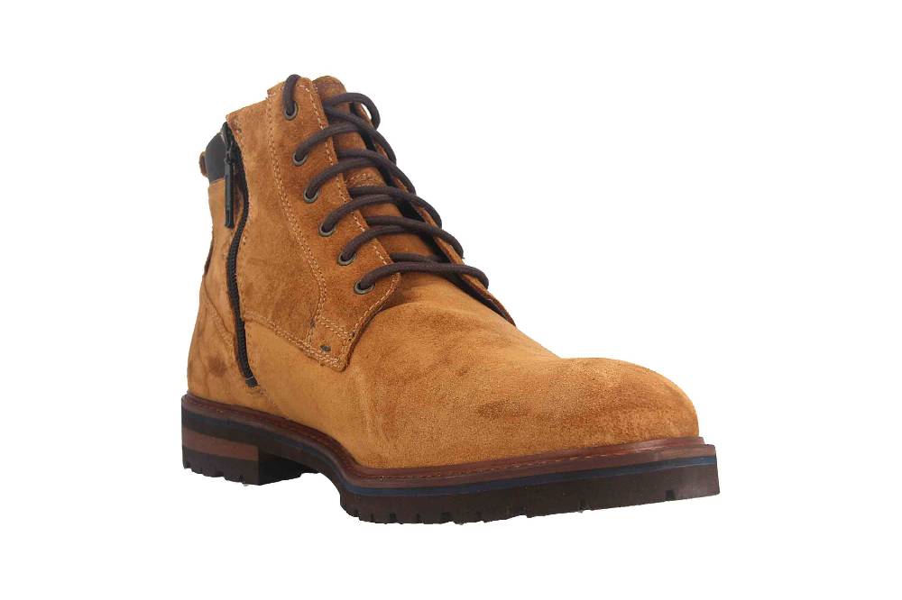 Fretz Men Milano Boots In Übergrößen Braun 6330.9719-89 Große Herrenschuhe