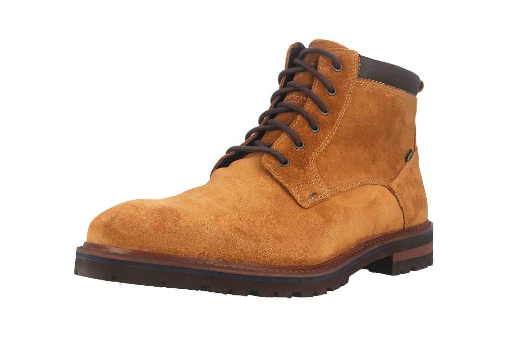 Fretz Men Milano Boots In Übergrößen Braun 6330.9719-89 Große Herrenschuhe