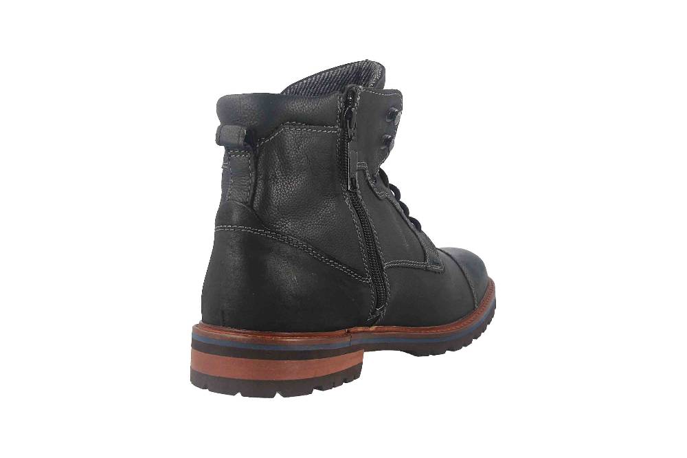 Fretz Men Milano Boots In Übergrößen Schwarz 6332.9712-51 Große Herrenschuhe