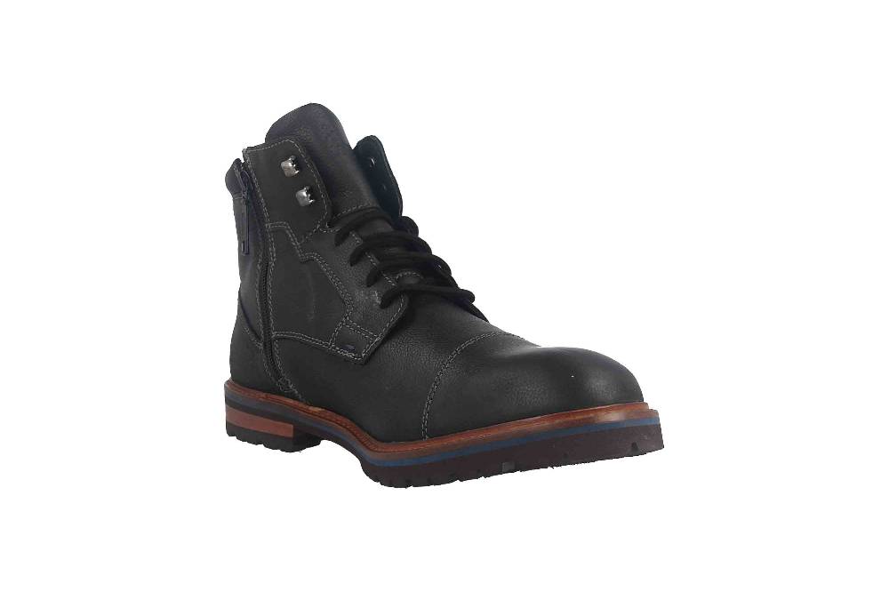 Fretz Men Milano Boots In Übergrößen Schwarz 6332.9712-51 Große Herrenschuhe