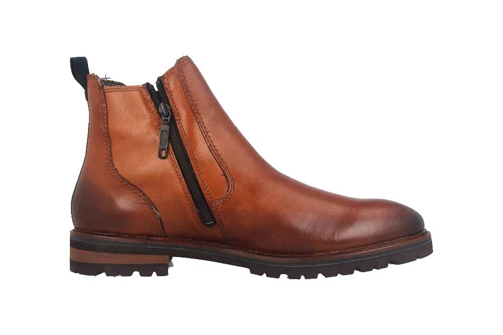 Fretz Men Milano Stiefeletten In Übergrößen Braun 6333.9728-37 Große Herrenschuhe