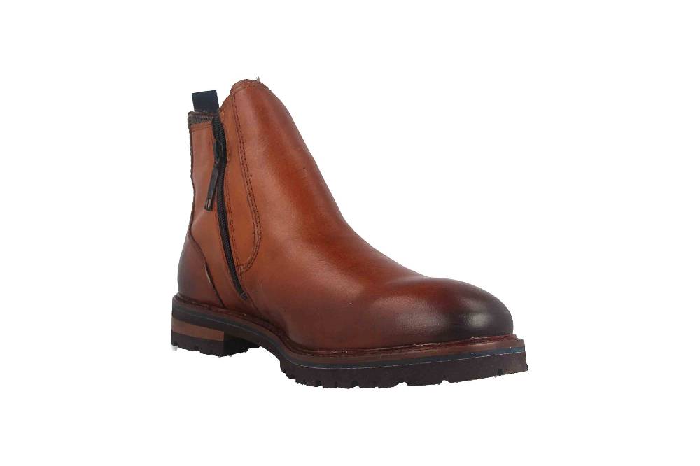 Fretz Men Milano Stiefeletten In Übergrößen Braun 6333.9728-37 Große Herrenschuhe