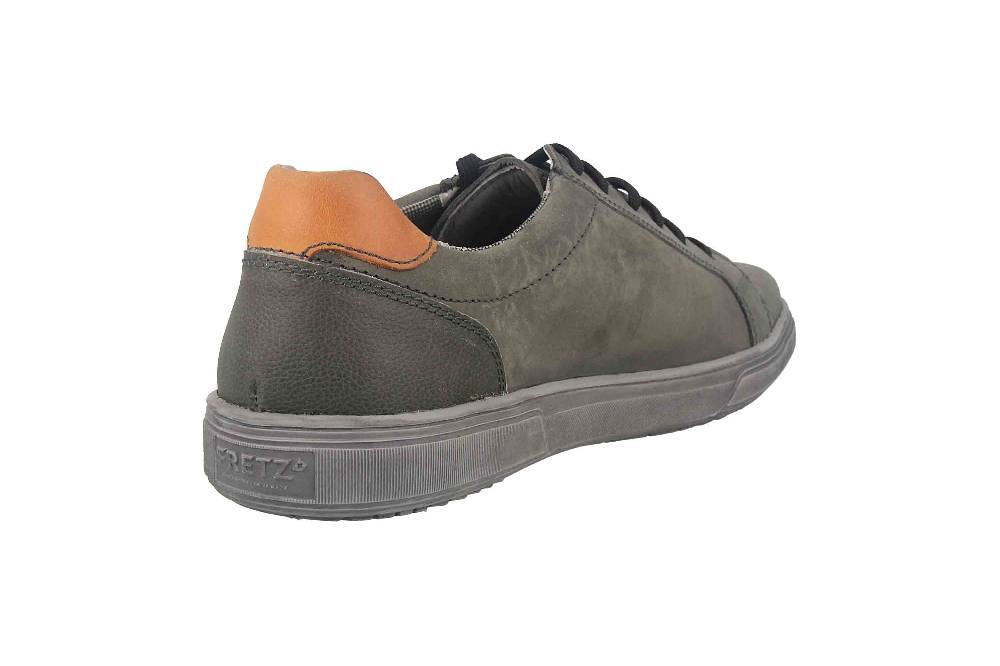Fretz Men Montana Halbschuhe In Übergrößen Grün 4250.7416-36 Große Herrenschuhe