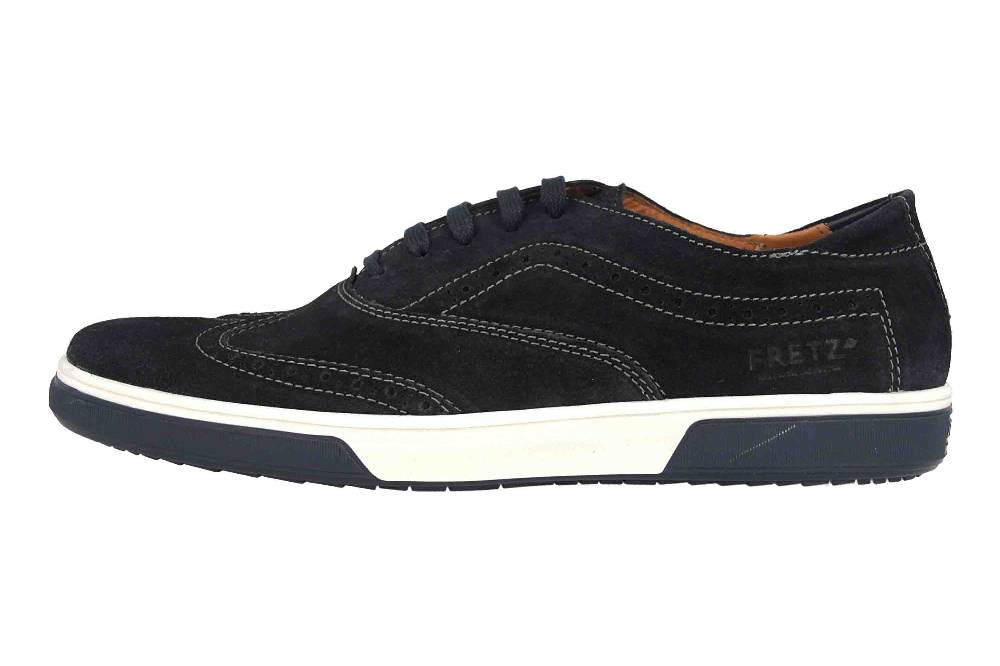 Fretz Men Montana Sneaker in Übergrößen Blau 4213.7459-1 große Herrenschuhe
