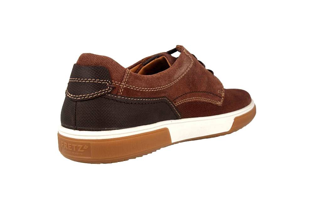 Fretz Men Montana Sneaker In Übergrößen Braun 4210.7459-82 Große Herrenschuhe