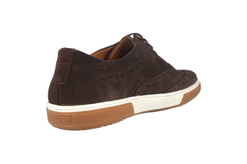 Fretz Men Montana Sneaker In Übergrößen Braun 4213.7459-38 Große Herrenschuhe