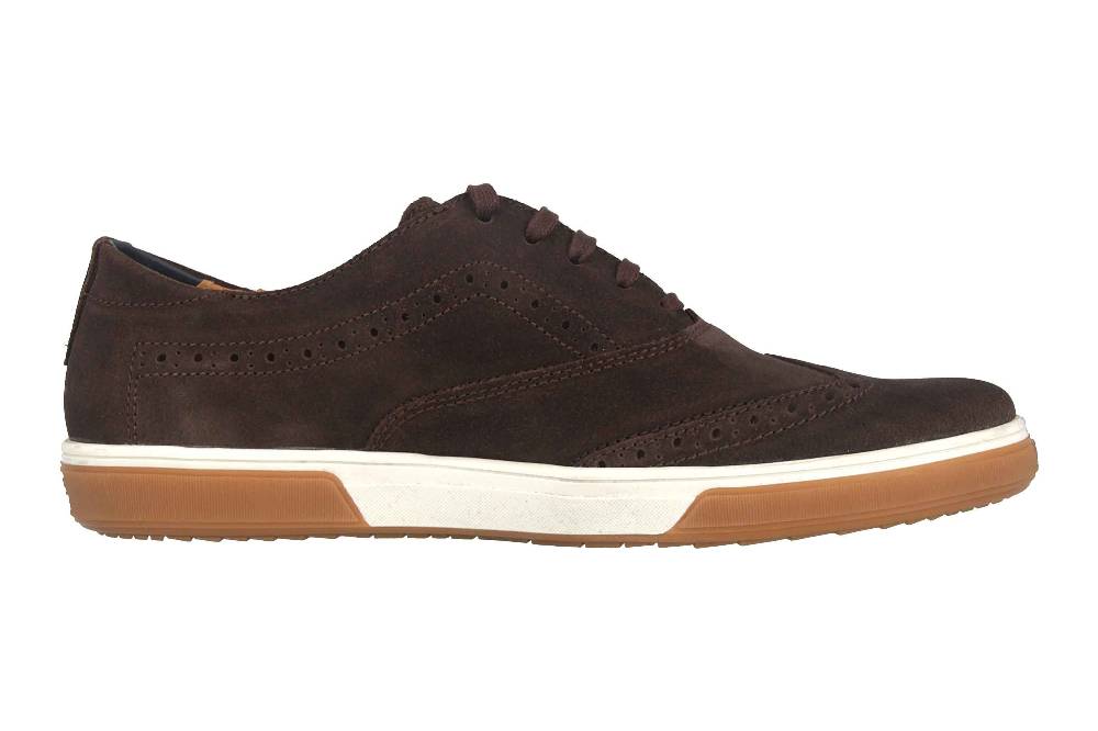 Fretz Men Montana Sneaker In Übergrößen Braun 4213.7459-38 Große Herrenschuhe