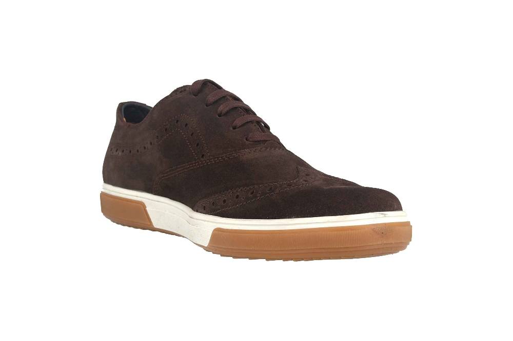 Fretz Men Montana Sneaker In Übergrößen Braun 4213.7459-38 Große Herrenschuhe