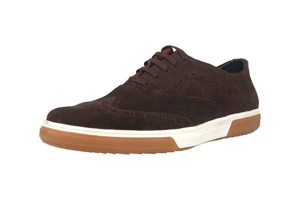 Fretz Men Montana Sneaker In Übergrößen Braun 4213.7459-38 Große Herrenschuhe