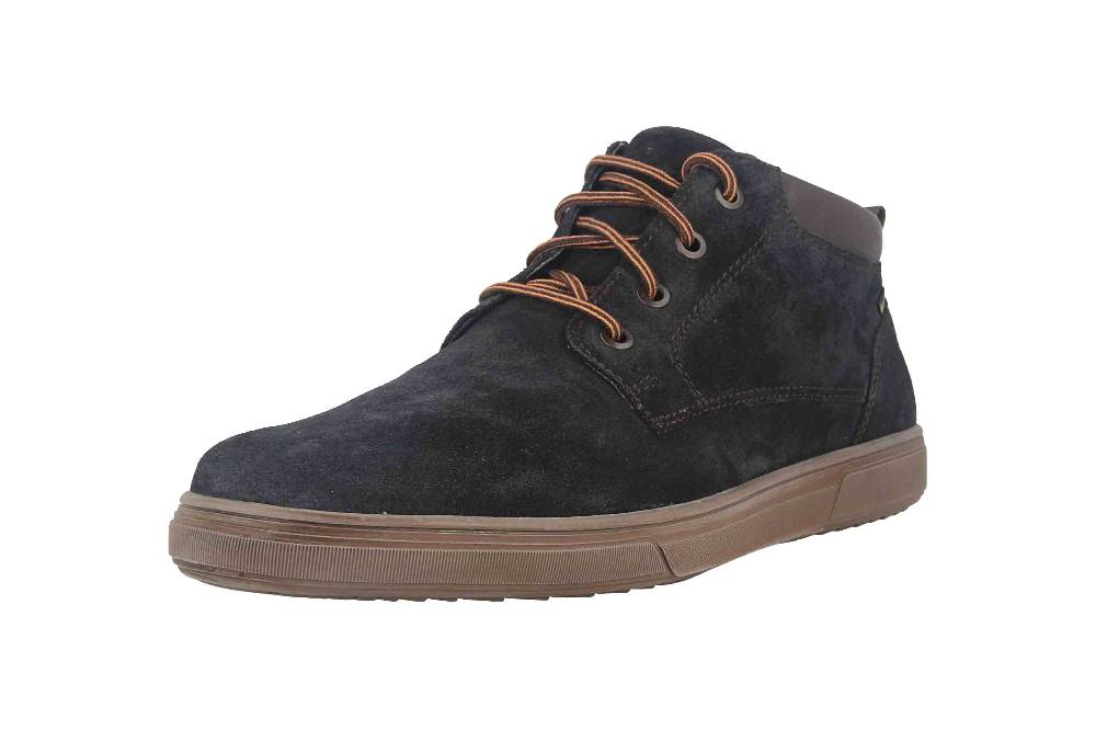 Fretz Men Montana Stiefeletten In Übergrößen Blau 4260.7419-1 Große Herrenschuhe