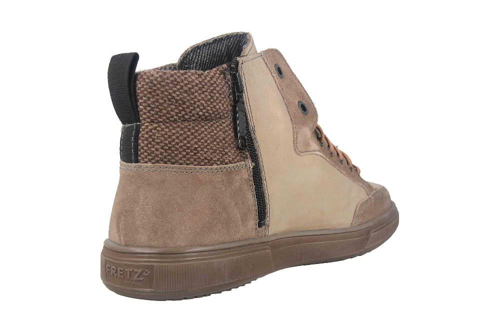 Fretz Men Montana Stiefeletten In Übergrößen Braun 4261.7416-48 Große Herrenschuhe