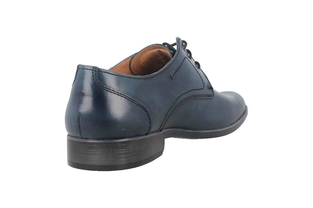 Fretz Men Oskar Halbschuhe In Übergrößen Blau 7165.1232-60 Große Herrenschuhe