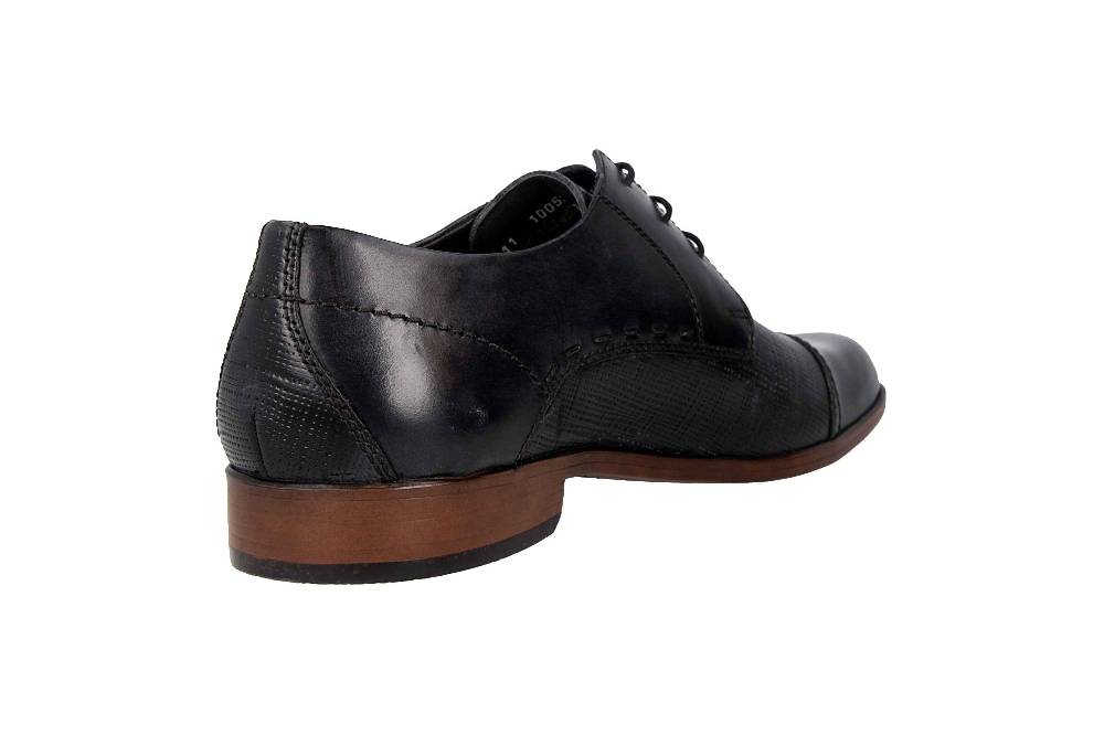 Fretz Men Oskar Halbschuhe In Übergrößen Grau 7129.1232-22 Große Herrenschuhe