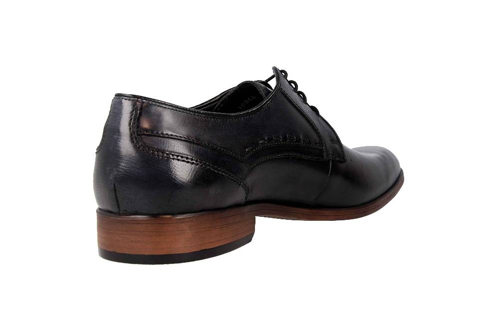 Fretz Men Oskar Halbschuhe In Übergrößen Grau 7128.1232-22 Große Herrenschuhe