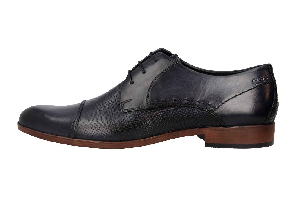 Fretz Men Oskar Halbschuhe in Übergrößen Grau 7129.1232-22 große Herrenschuhe