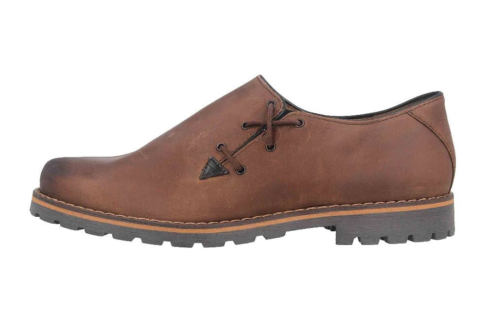 Fretz Men Salvador Halbschuhe in Übergrößen Braun 7765.8176-59 große Herrenschuhe