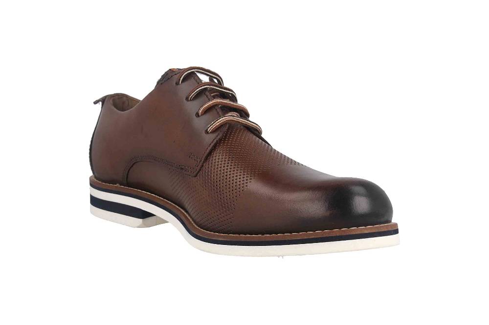 Fretz Men Salvino Halbschuhe In Übergrößen Braun 5311.3932-59 Große Herrenschuhe