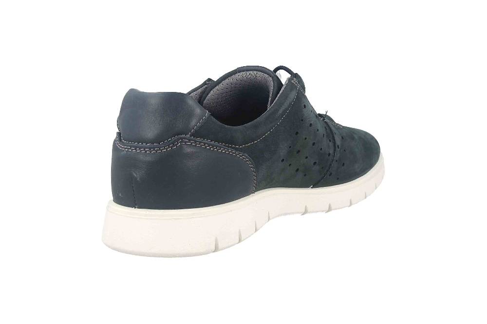 Fretz Men Saxon Halbschuhe In Übergrößen Blau 2712.1782-32 Große Herrenschuhe