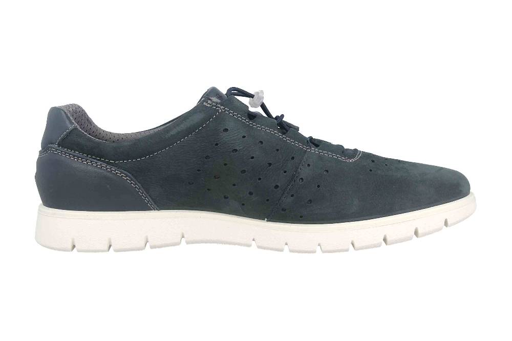 Fretz Men Saxon Halbschuhe In Übergrößen Blau 2712.1782-32 Große Herrenschuhe