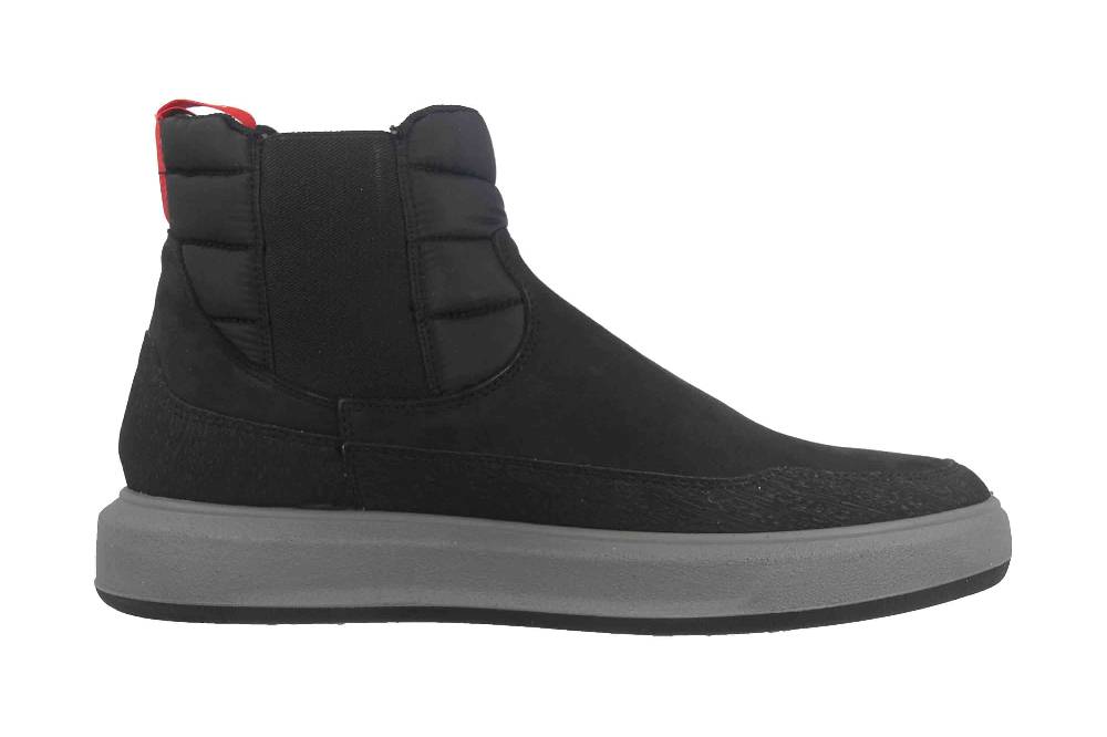 Fretz Men Sem Stiefeletten In Übergrößen Schwarz 4414.2482-51 Große Herrenschuhe