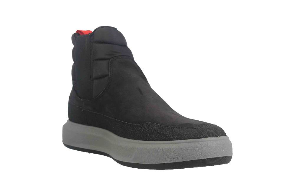 Fretz Men Sem Stiefeletten In Übergrößen Schwarz 4414.2482-51 Große Herrenschuhe