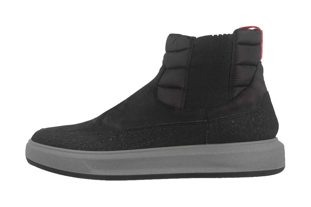 Fretz Men Sem Stiefeletten in Übergrößen Schwarz 4414.2482-51 große Herrenschuhe