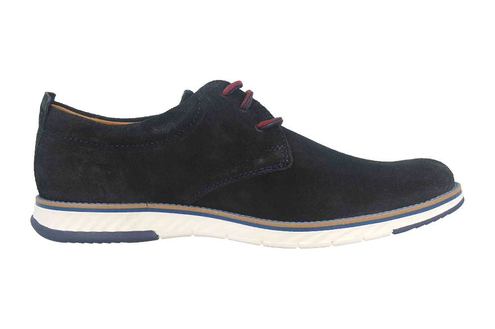 Fretz Men Steven Halbschuhe In Übergrößen Blau 3340.9159-1 Große Herrenschuhe