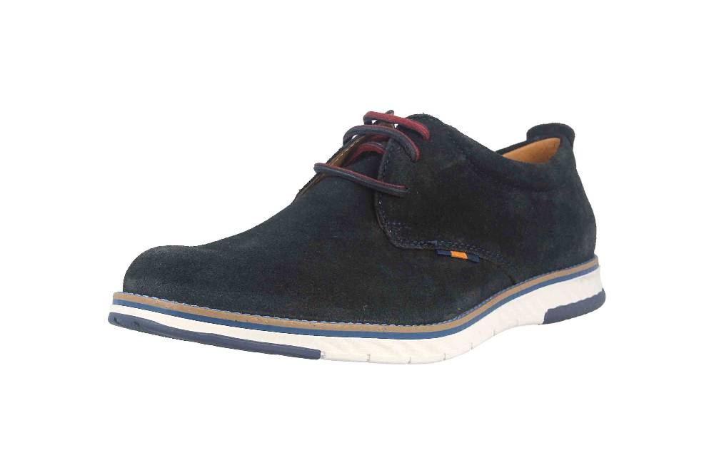 Fretz Men Steven Halbschuhe In Übergrößen Blau 3340.9159-1 Große Herrenschuhe