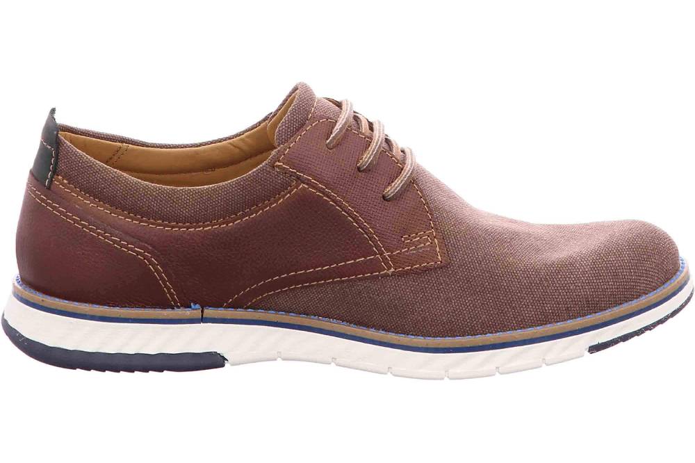 Fretz Men Steven Halbschuhe In Übergrößen Braun 3350.9147-11 Große Herrenschuhe