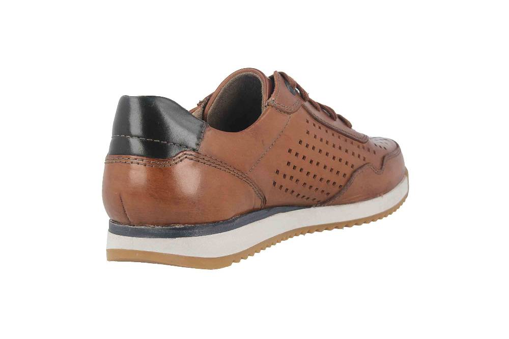 Fretz Men Tobias Halbschuhe In Übergrößen Braun 6639.2980-39 Große Herrenschuhe