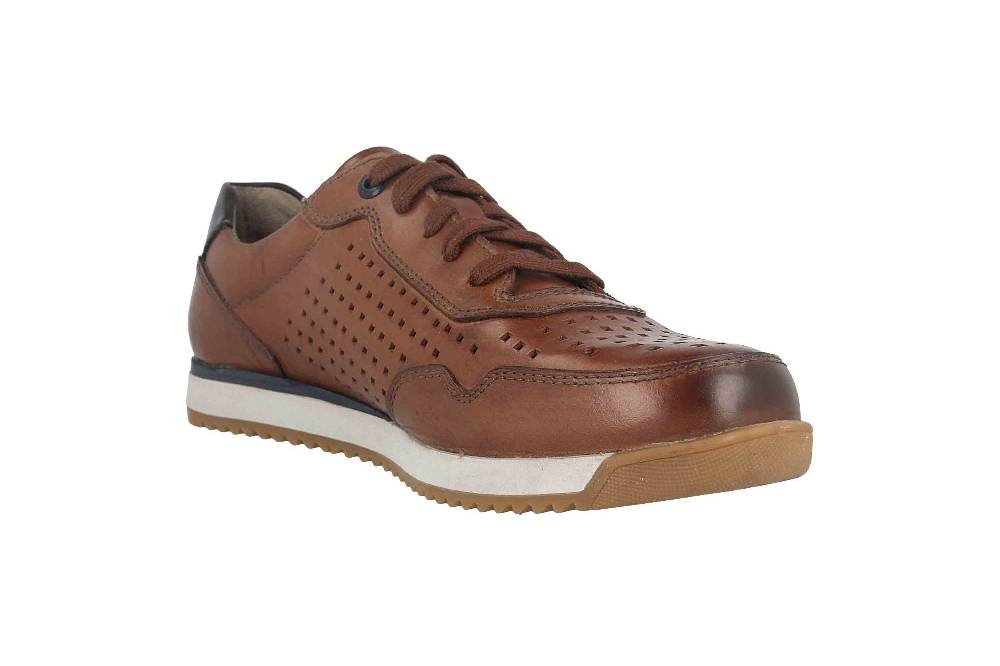 Fretz Men Tobias Halbschuhe In Übergrößen Braun 6639.2980-39 Große Herrenschuhe