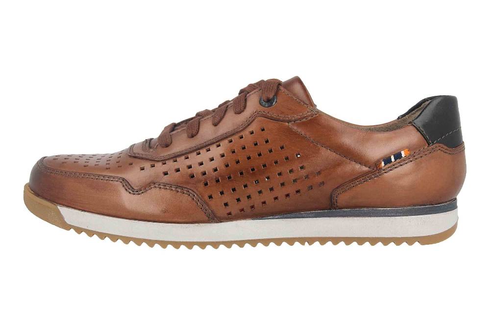 Fretz Men Tobias Halbschuhe in Übergrößen Braun 6639.2980-39 große Herrenschuhe