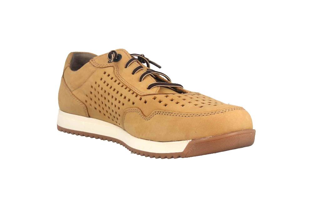 Fretz Men Tobias Halbschuhe In Übergrößen Gelb 6677.2961-73 Große Herrenschuhe