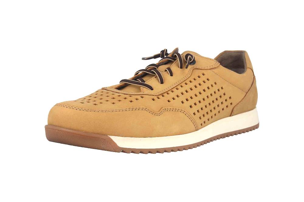 Fretz Men Tobias Halbschuhe In Übergrößen Gelb 6677.2961-73 Große Herrenschuhe