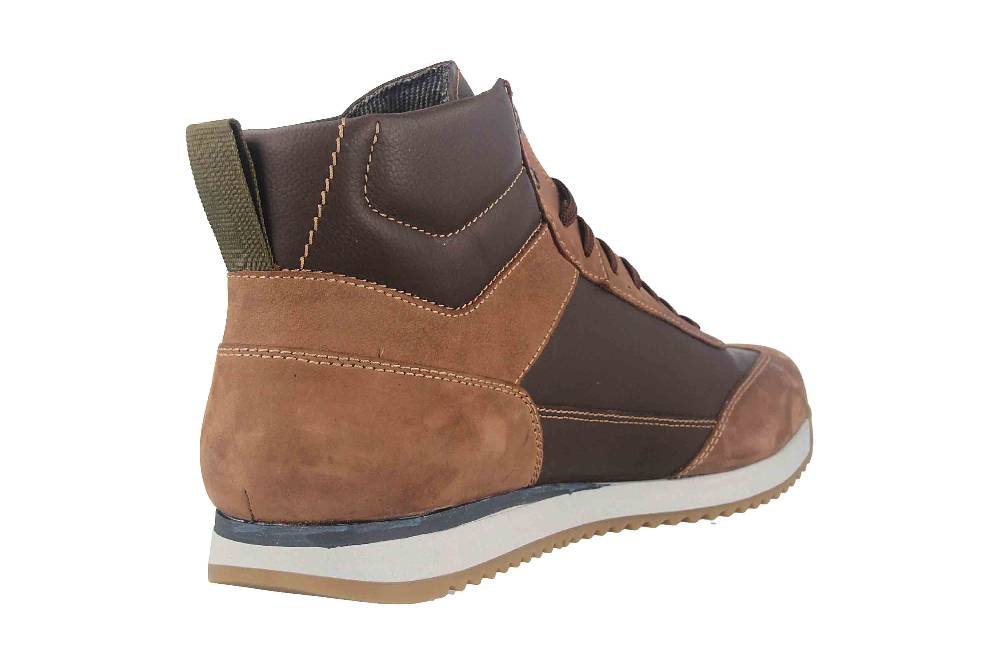 Fretz Men Tobias Stiefel In Übergrößen Braun 6660.2916-80 Große Herrenschuhe