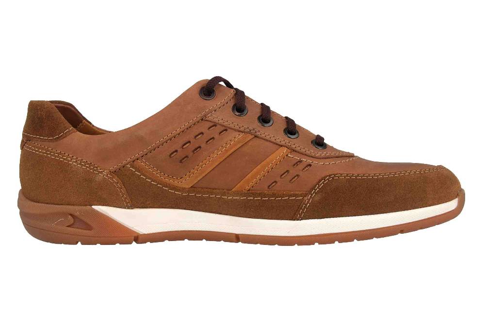 Fretz Men Toro Sneaker In Übergrößen Braun 8811.6059-90 Große Herrenschuhe