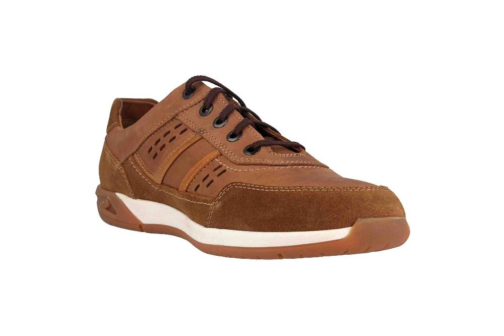 Fretz Men Toro Sneaker In Übergrößen Braun 8811.6059-90 Große Herrenschuhe