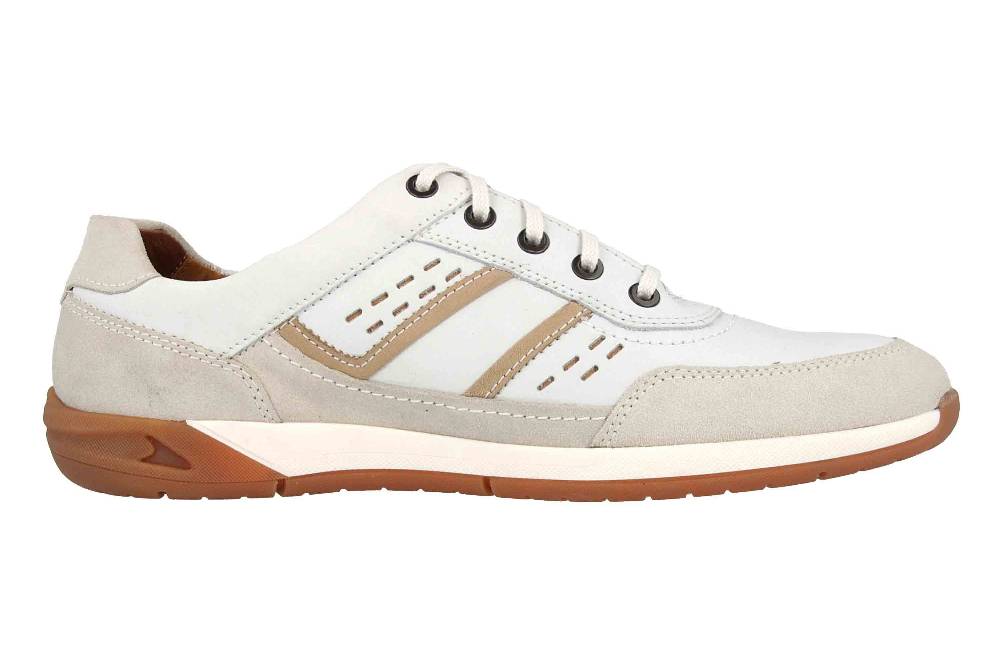 Fretz Men Toro Sneaker In Übergrößen Weiß 8811.6059-81 Große Herrenschuhe