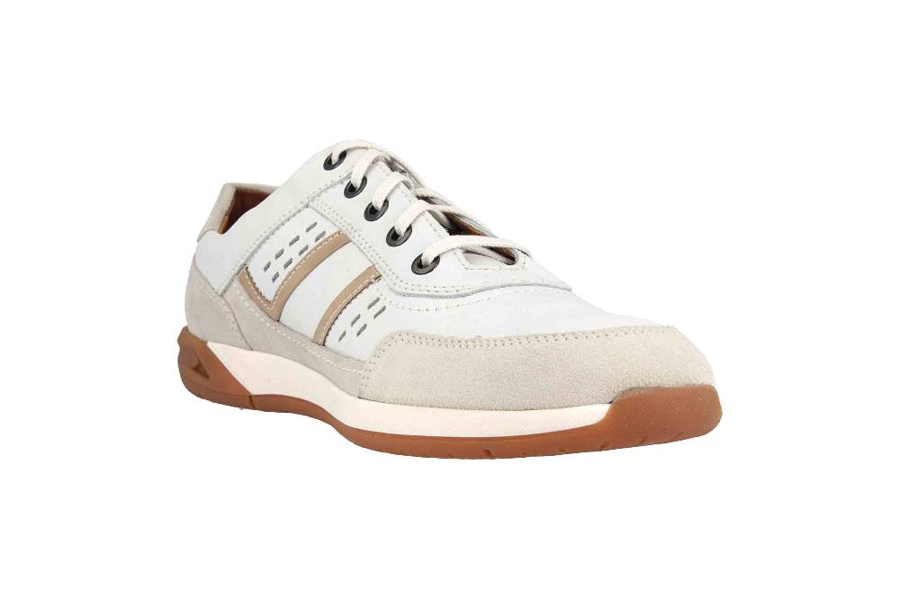 Fretz Men Toro Sneaker In Übergrößen Weiß 8811.6059-81 Große Herrenschuhe