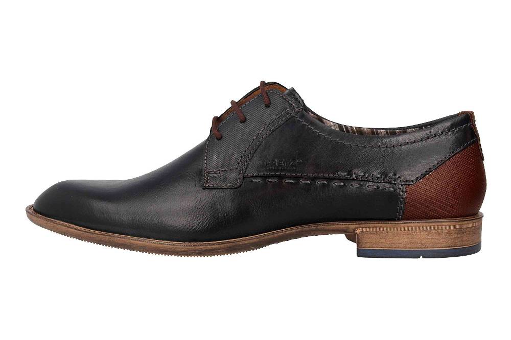 Fretz Men Tosco Halbschuhe in Übergrößen Blau 9444.0684-1 große Herrenschuhe